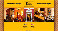 Desktop Screenshot of hoteldelperegrino.com